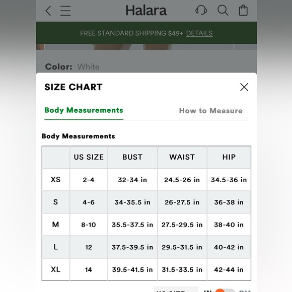 Halara Side Cinched Front Split Hem Black Women's Skirt Size Large - Picture 7 of 7